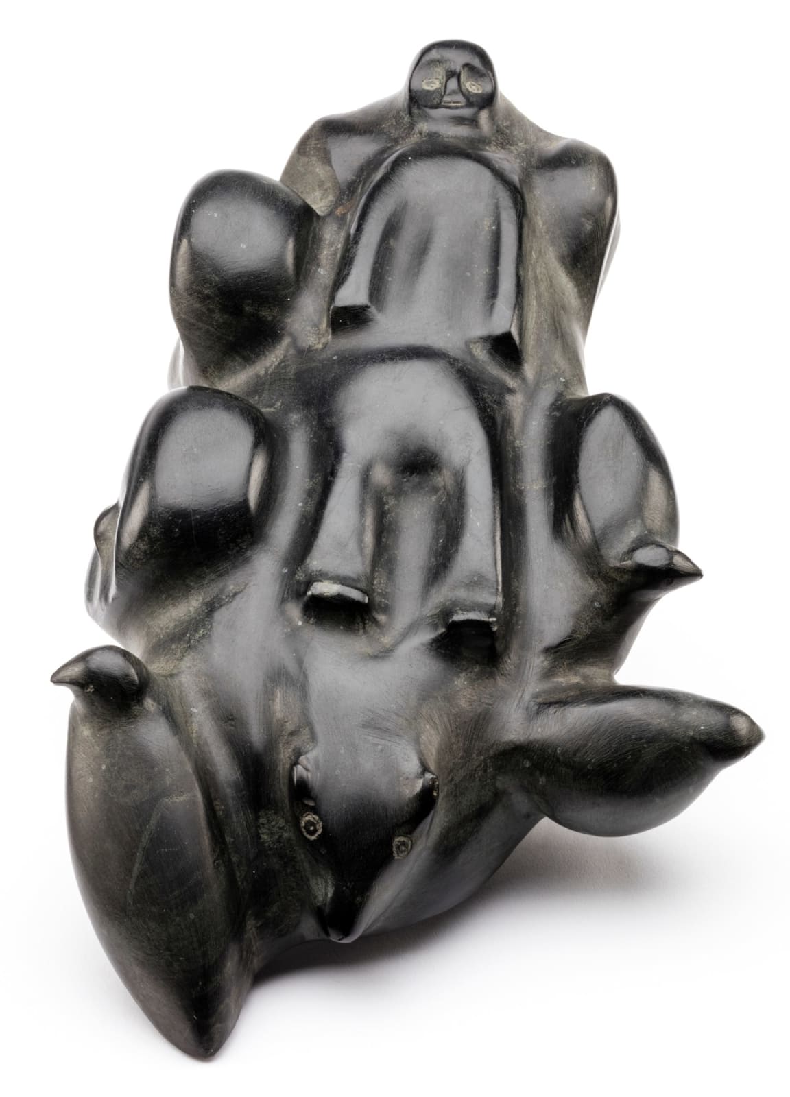 TUNA IQULIQ (1934-2015) QAMANI'TUAQ (BAKER LAKE), Composition, c. 1978-80