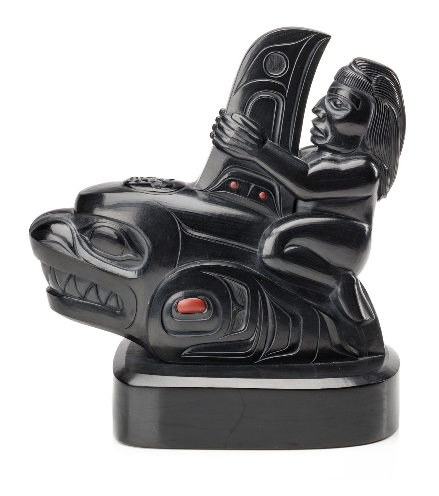 CHRISTIAN WHITE (1962-) OLD MASSET, HAIDA GWAII, Sǥaan (Supernatural Being), 2007