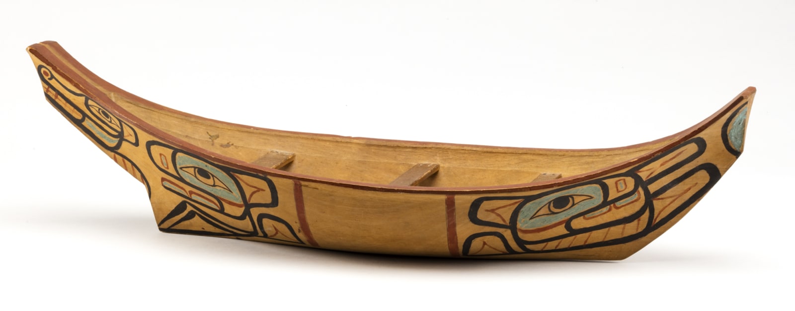 UNIDENTIFIED ARTIST, HAIDA, Model Canoe, c. 1890