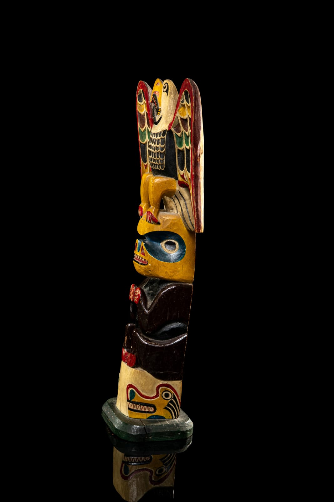 UNIDENTIFIED ARTIST, NUU-CHAH-NULTH, Model Totem, 1920s