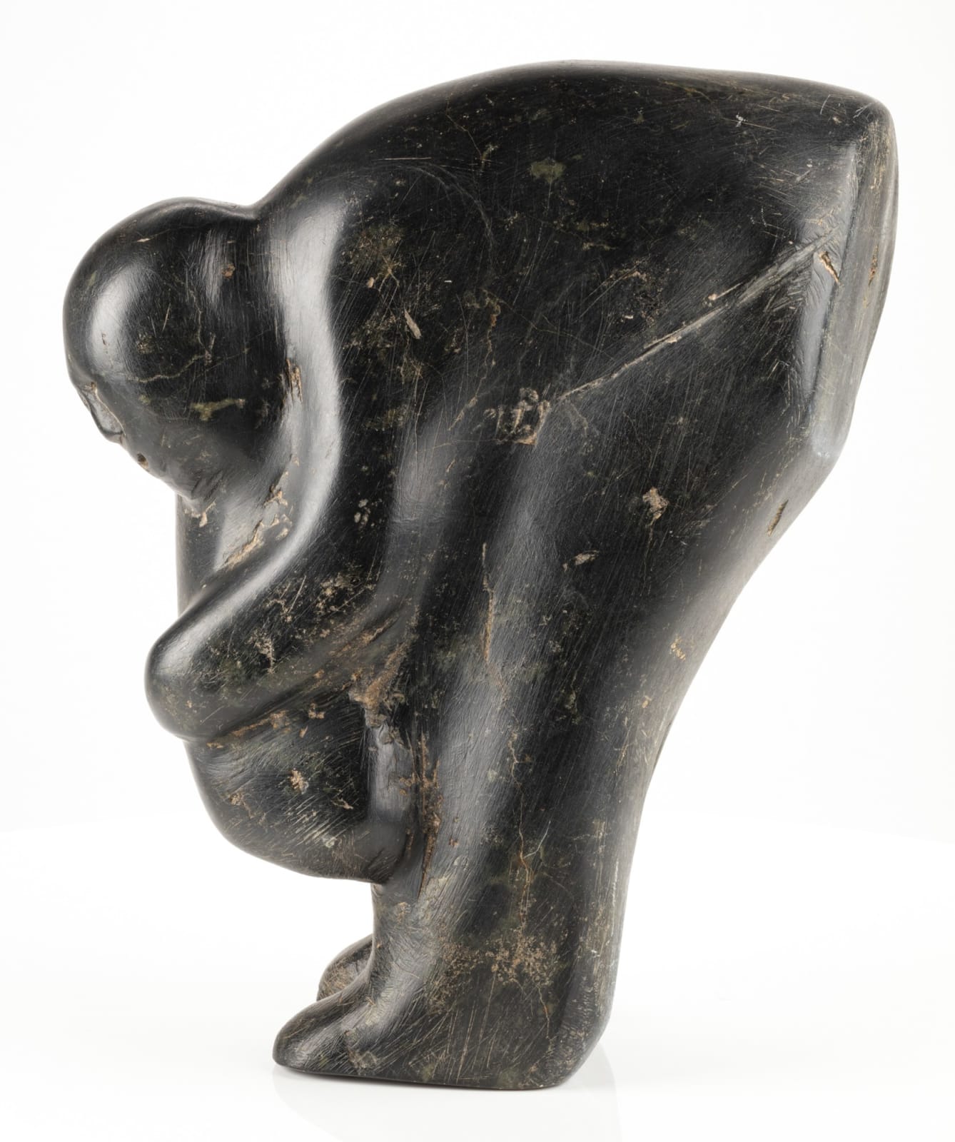 DAVID IKUTAAQ (1929-1984) QAMANI'TUAQ (BAKER LAKE), Father and Child, 1963