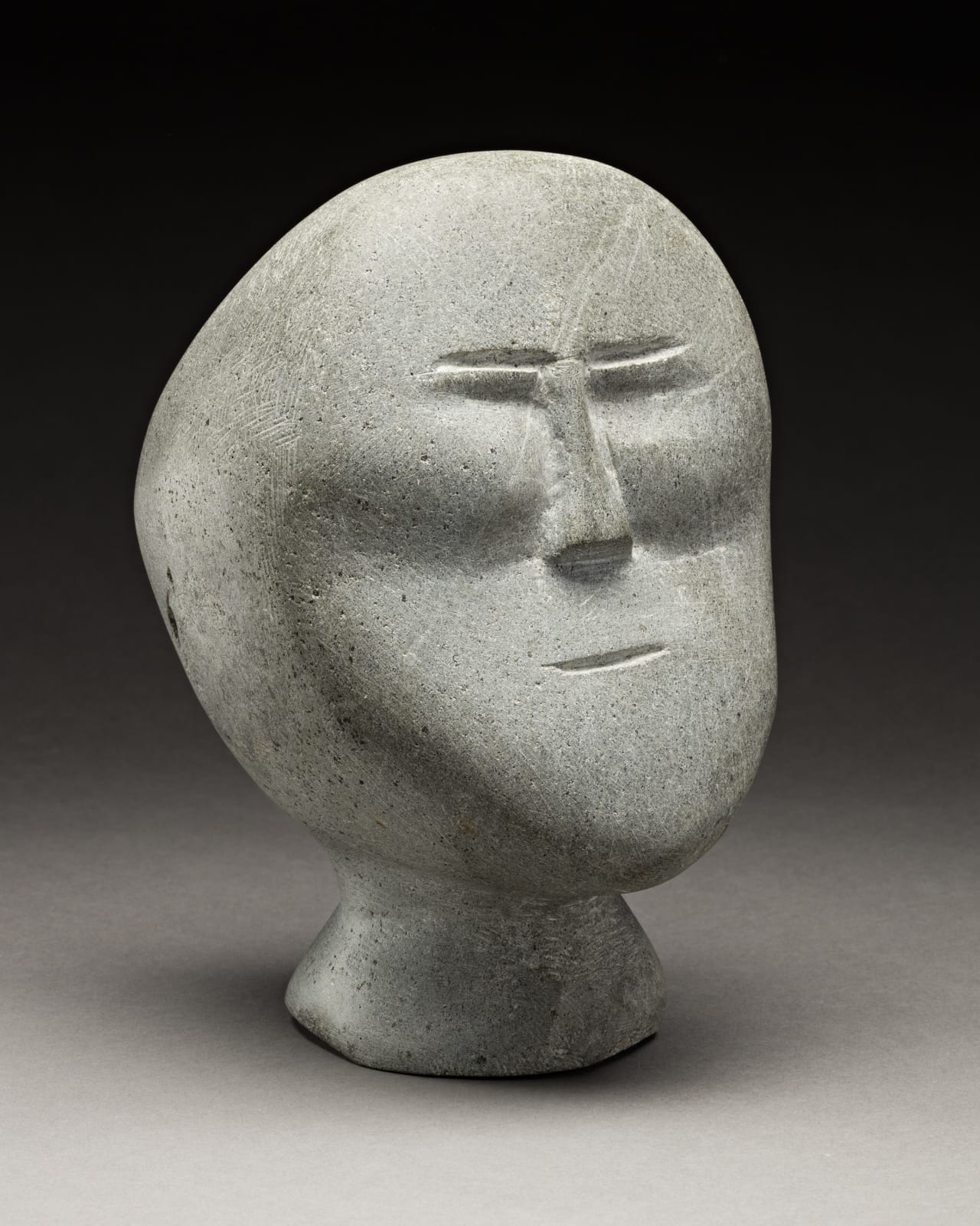 JOHN TIKTAK, R.C.A. (1916-1981) KANGIQLINIQ (RANKIN INLET), Head, c. 1964-5