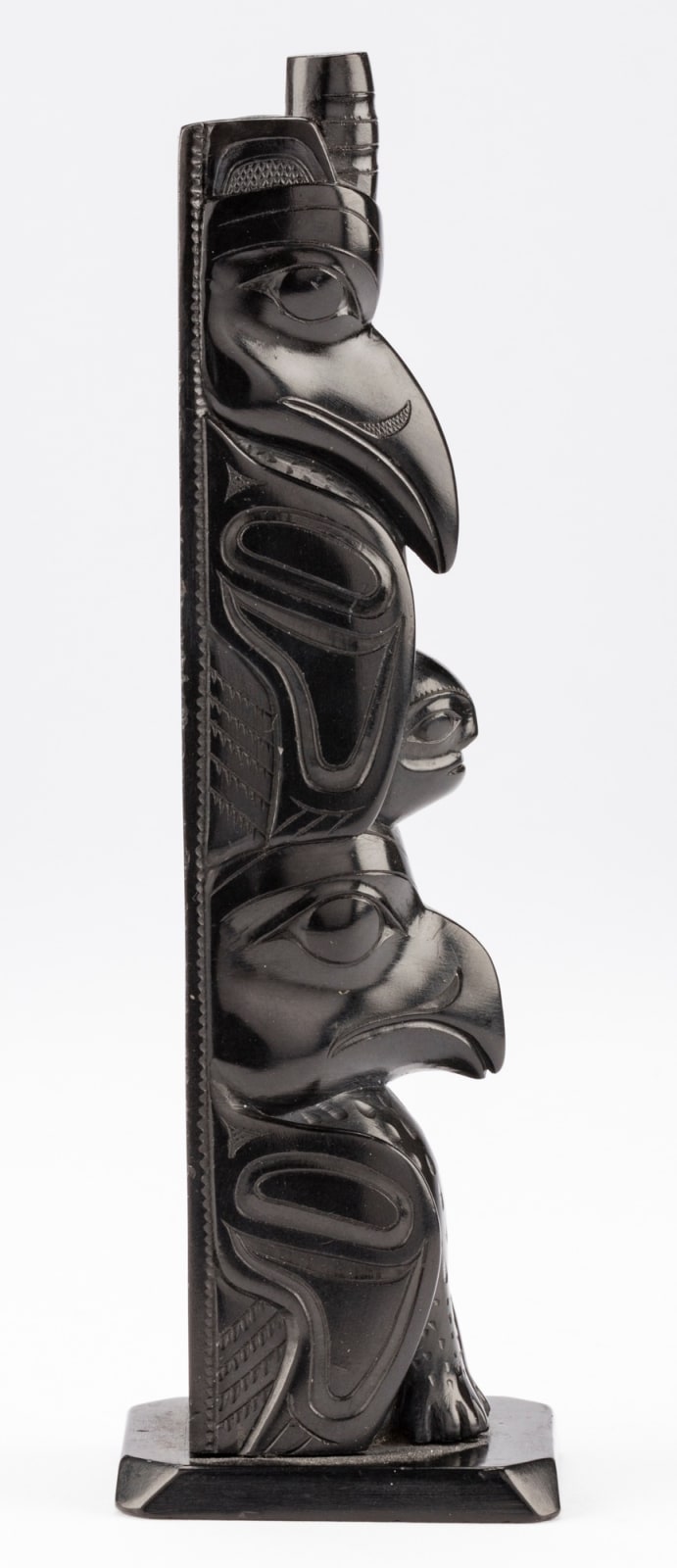 UNIDENTIFIED HAIDA ARTIST, Model Totem Pole, c. 1900-1920