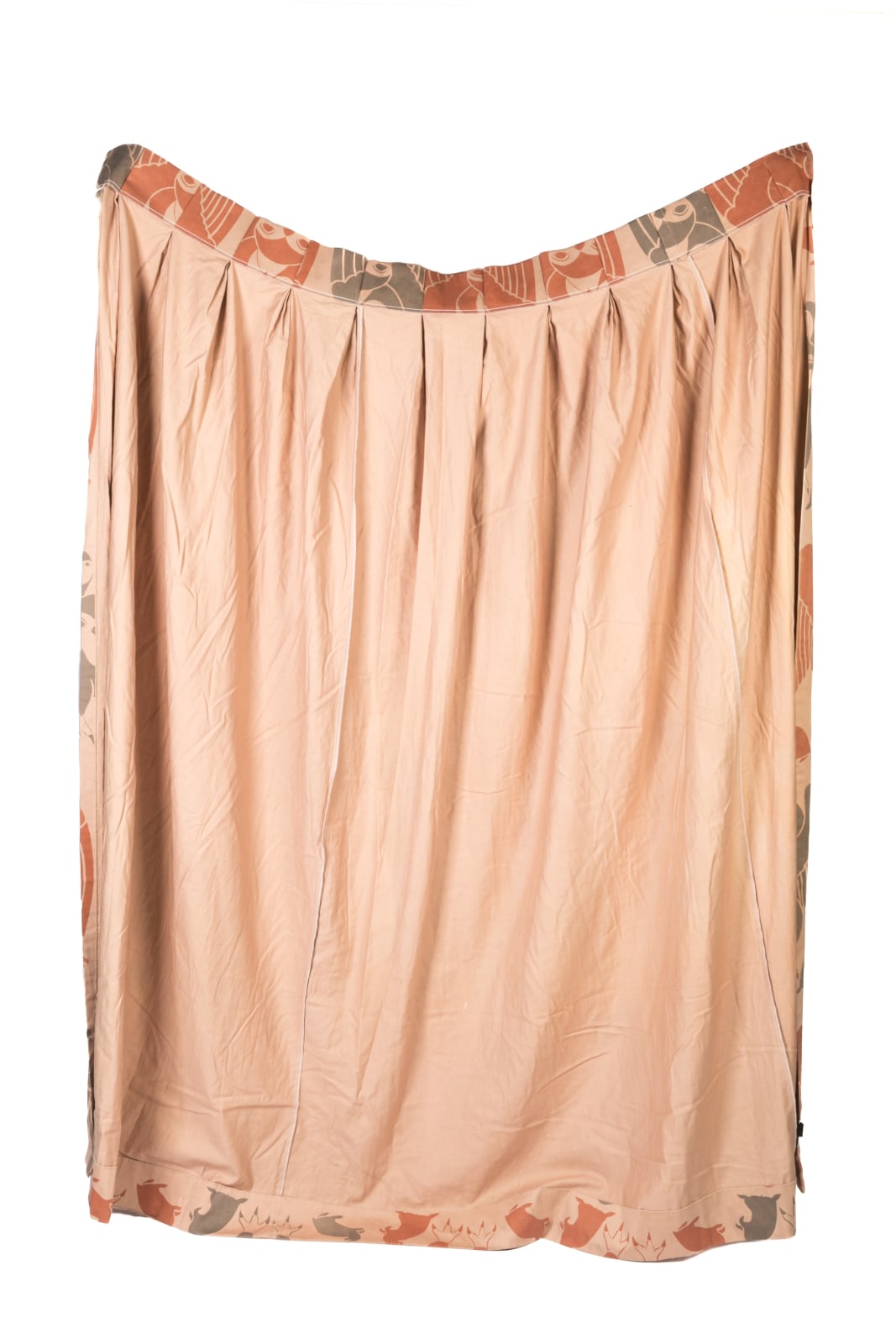 PAULOSIE SIVUAK (1930-1986) PUVIRNITUQ (POVUNGNITUK), Owl Family with Lemmings (Set of Curtains), 1976