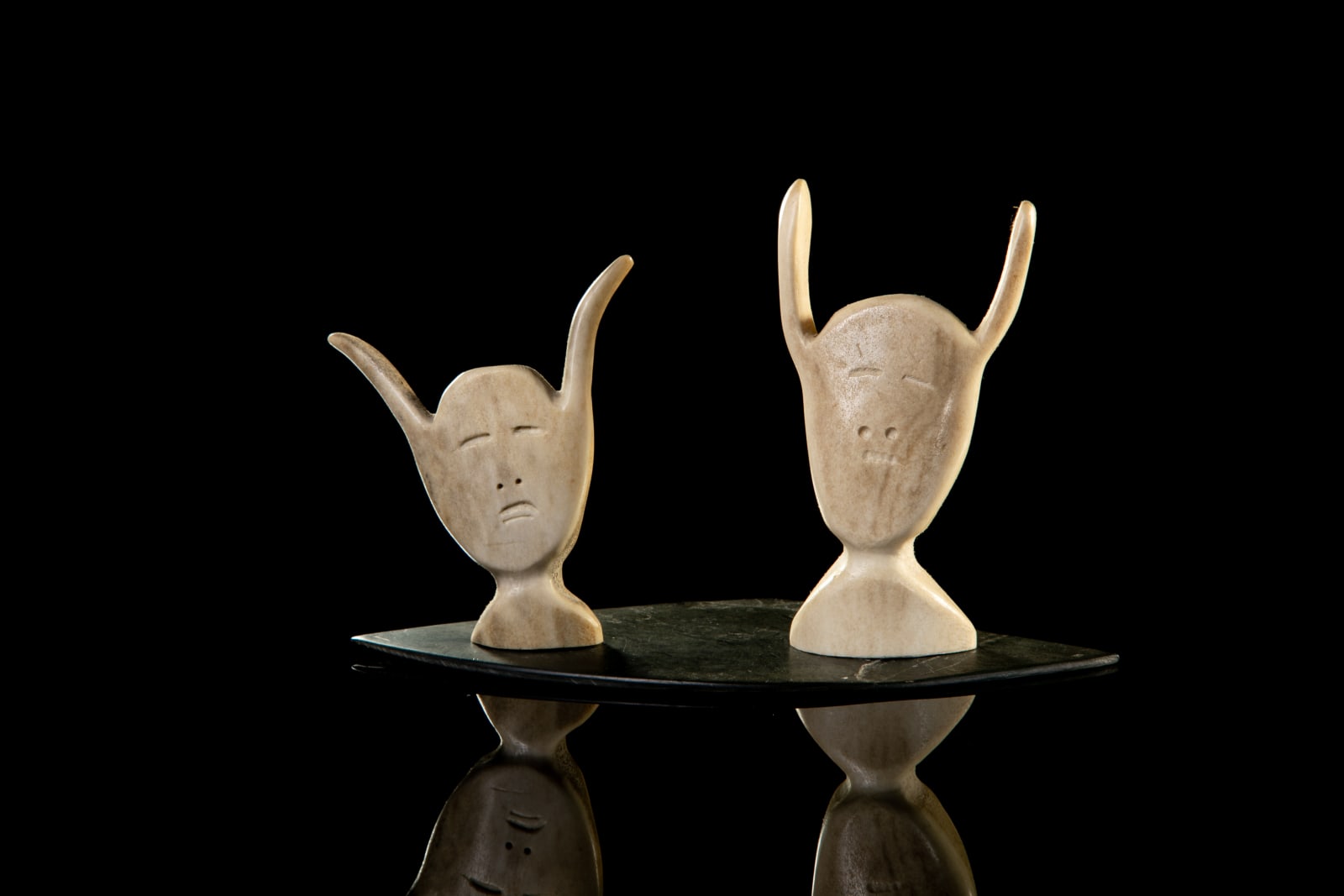 UNIDENTIFIED ARTIST, KANGIQLINIQ (RANKIN INLET), Spirits on Base, 1980