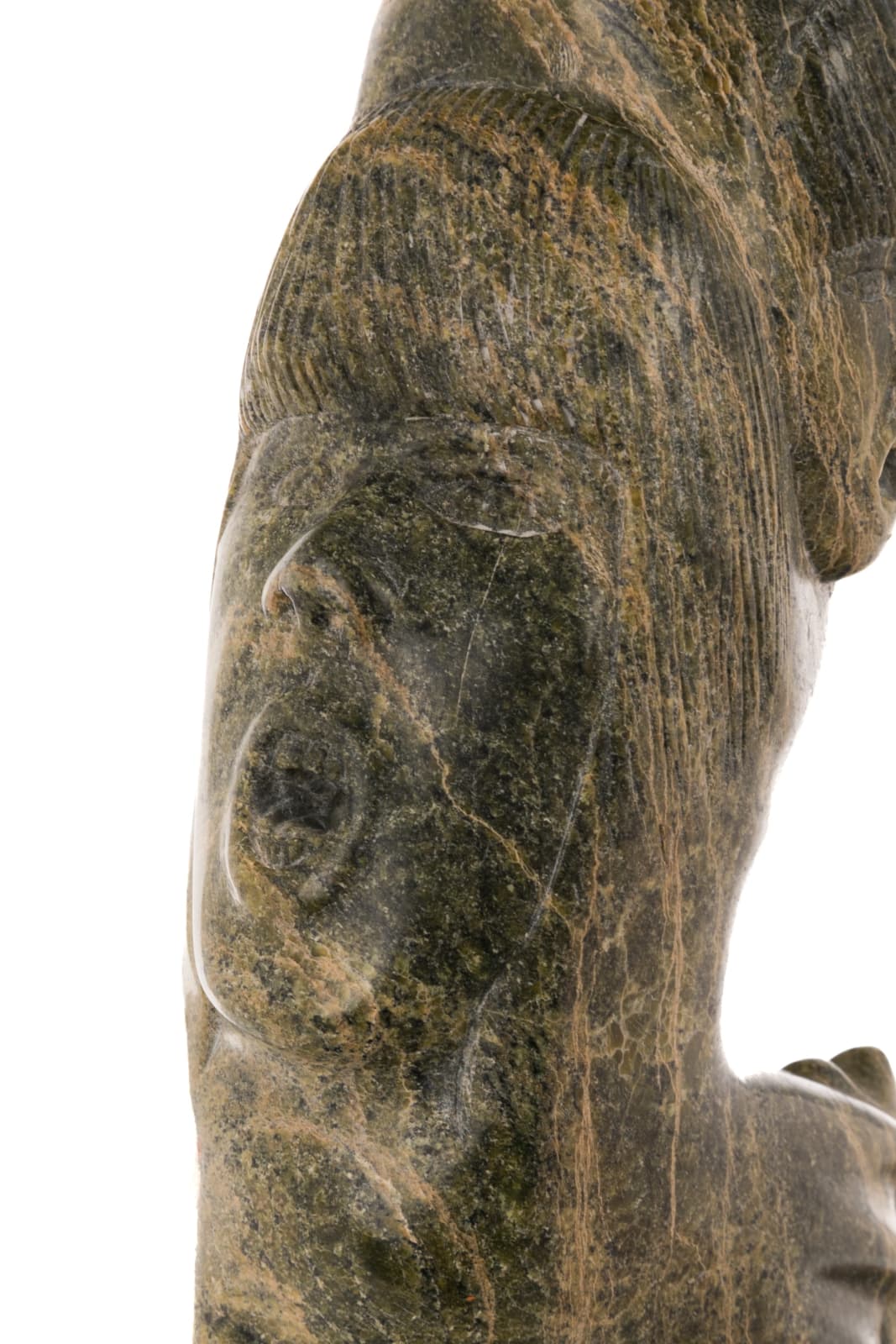 PUDLALIK SHAA (1965-) KINNGAIT (CAPE DORSET), Man and Walrus Ballet, 1990s