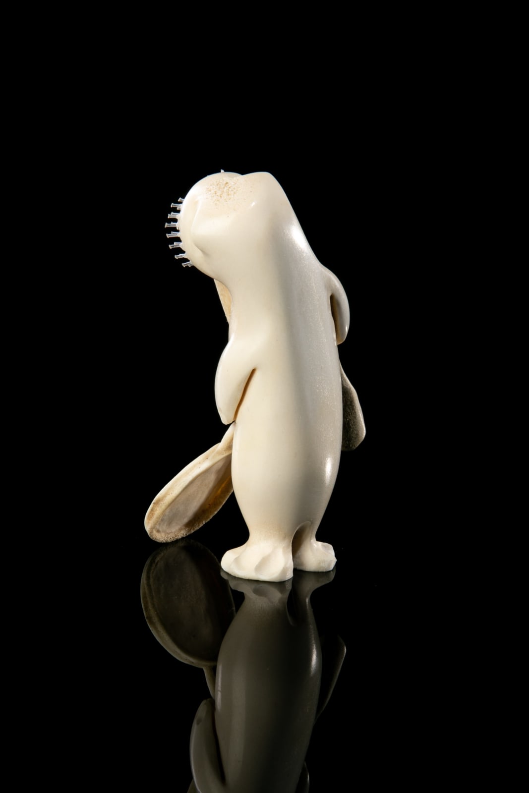 BILLY KUNILUSIE, KANGIQTUGAAPIK (CLYDE RIVER), Drum Dancing Walrus