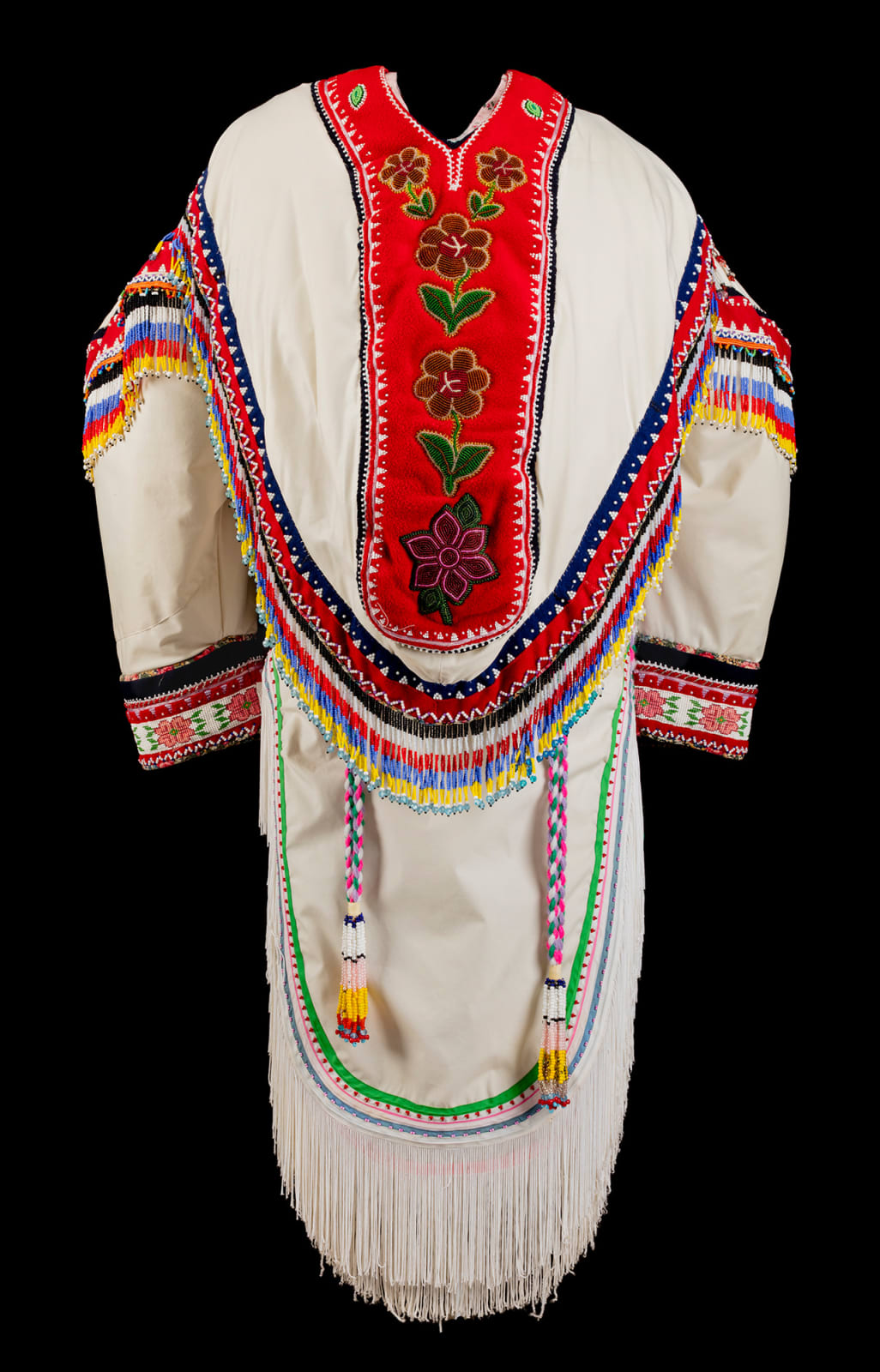 UNIDENTIFIED INUIT ARTIST, KIVALLIQ (KEEWATIN) REGION, Ceremonial Beaded Woman’s Amautiq, c. late 1990s