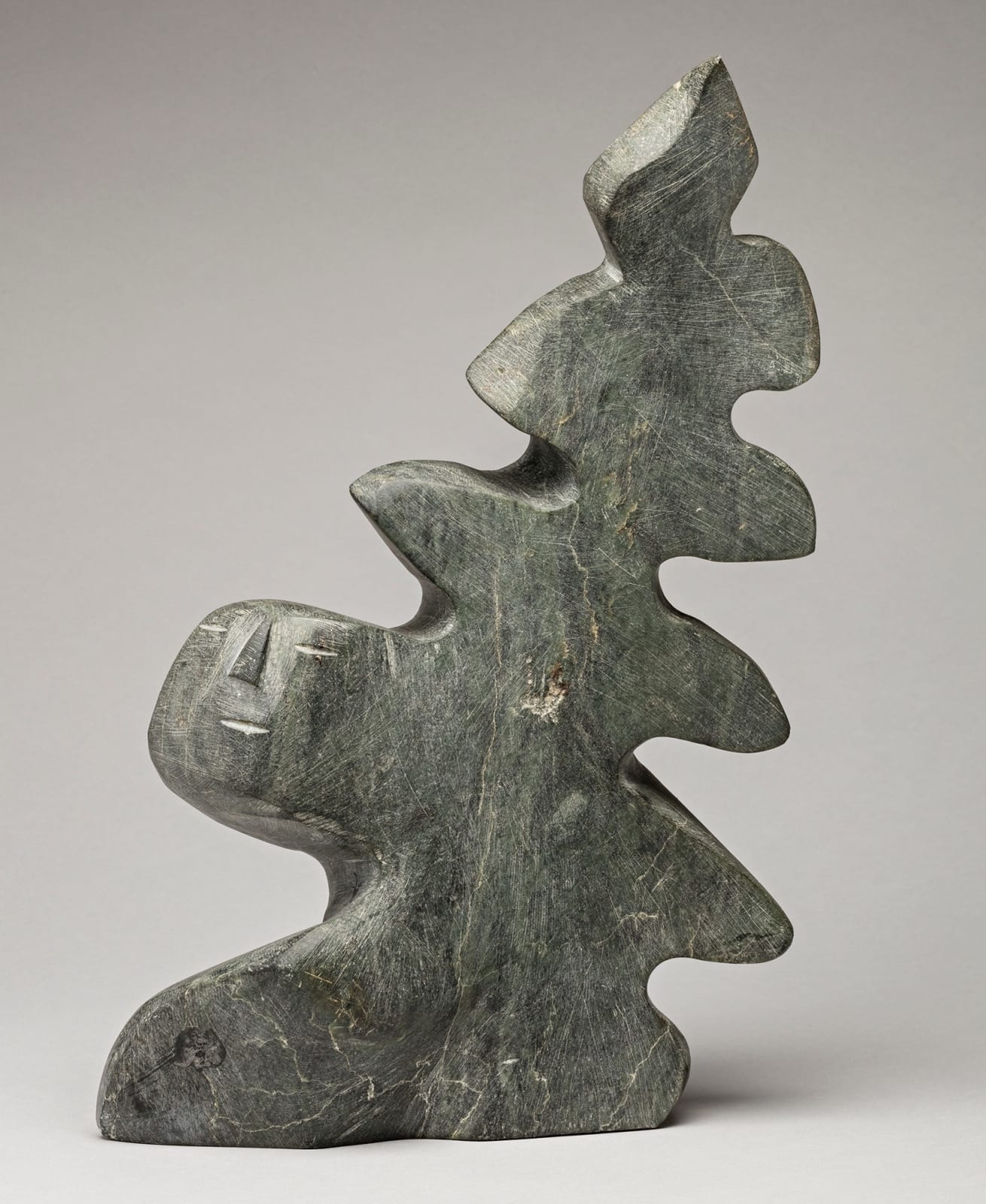 GEORGE ARLUK (1949-2023) ARVIAT (ESKIMO POINT), Composition, late 1970s