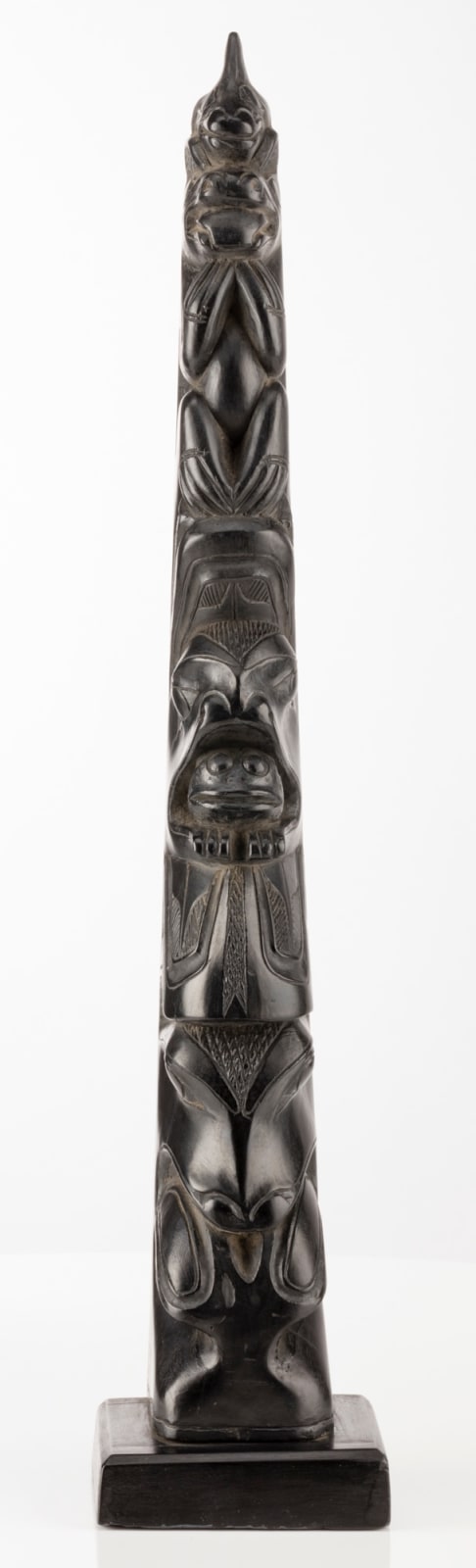 UNIDENTIFIED HAIDA ARTIST, Model Totem Pole, c. 1920s-1940s