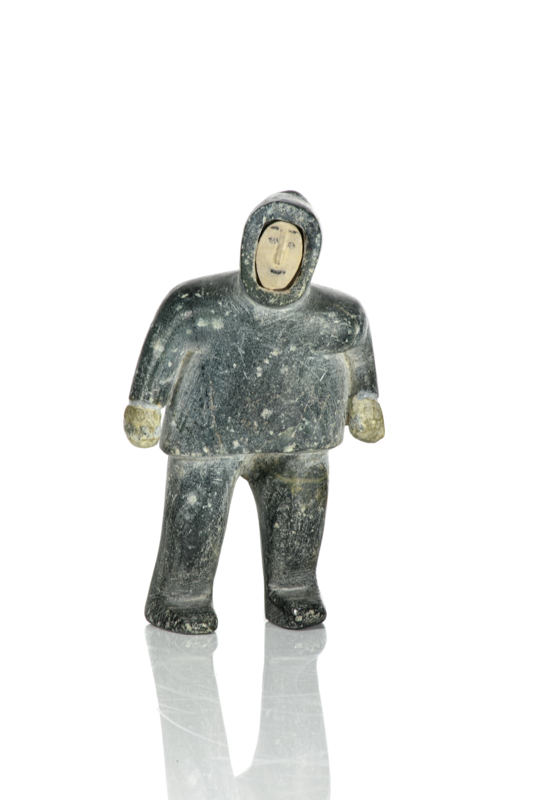 UNIDENTIFIED ARTIST, possibly SALLUIT (SUGLUK), Standing Hunter, early-mid 1950s