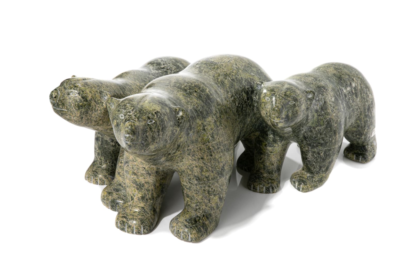 TAQIALUQ NUNA (1958-) KINNGAIT (CAPE DORSET), Family of Bears