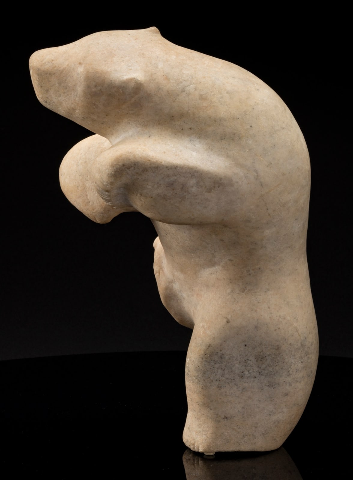 PAUTA SAILA, R.C.A. (1916-2009) KINNGAIT (CAPE DORSET), Dancing Polar Bear, c. 1971-72