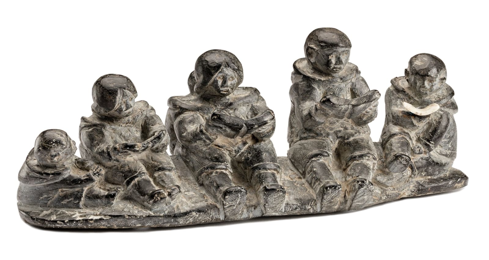 ENNUTSIAK (1893-1967) IQALUIT (FROBISHER BAY), Bible Study, c. 1959