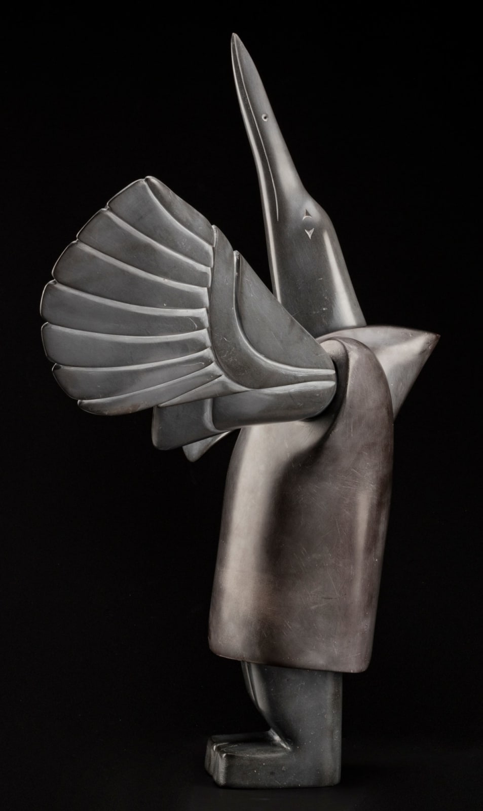 ABRAHAM ANGHIK RUBEN, O.C. (1951-), PAULATUK / SALT SPRING ISLAND, B.C., Bird Shaman, 1997