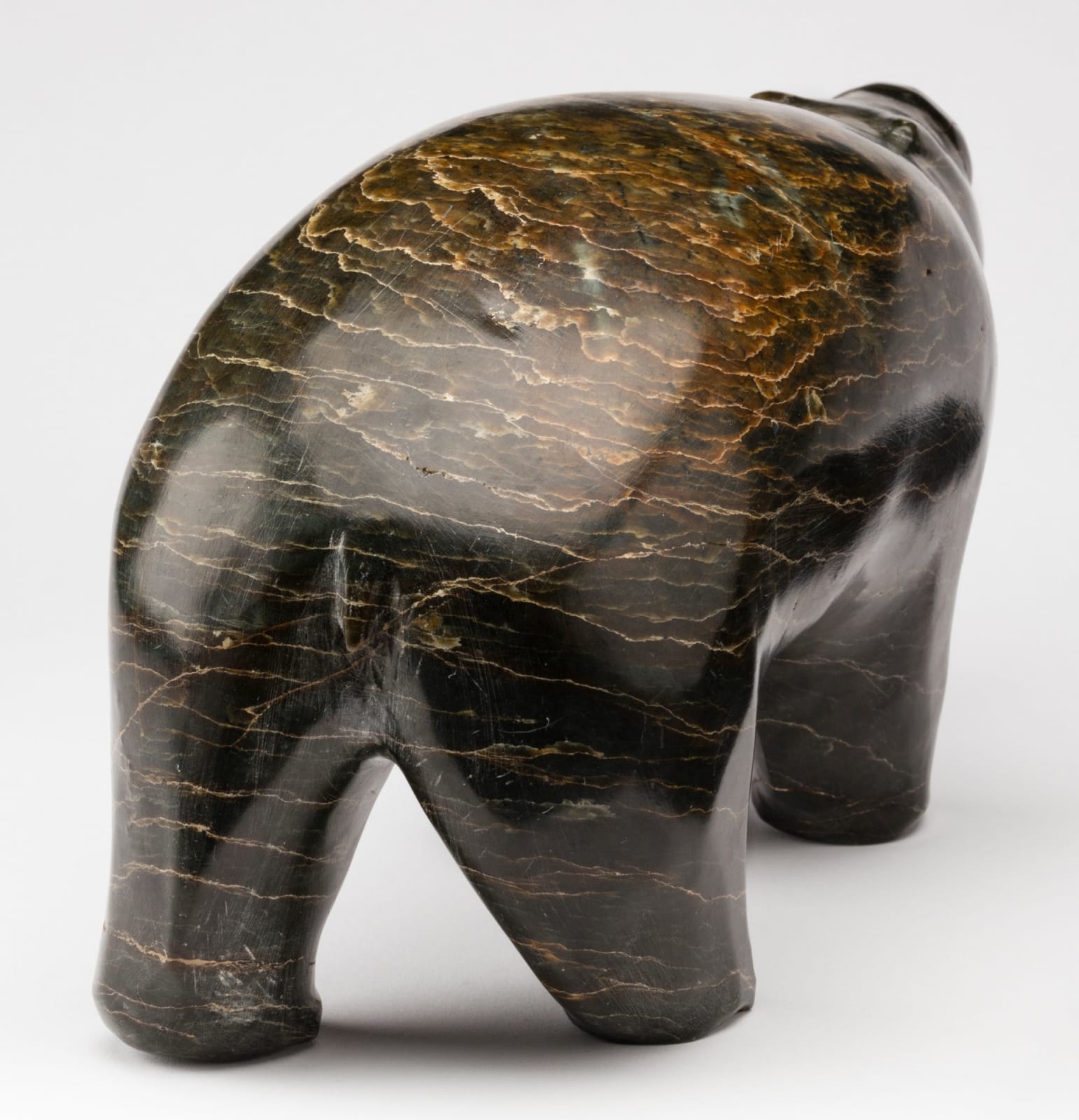 ELIJASSIAPIK (1912-1972) INUKJUAK (PORT HARRISON), Roaring Polar Bear, c. 1952-53