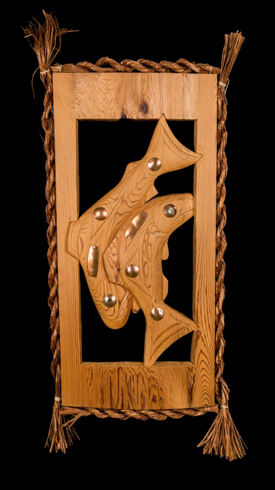 PATRICK AMOS (1957-) NUU-CHAH-NULTH, Salmon Return, 13 Sept 2018