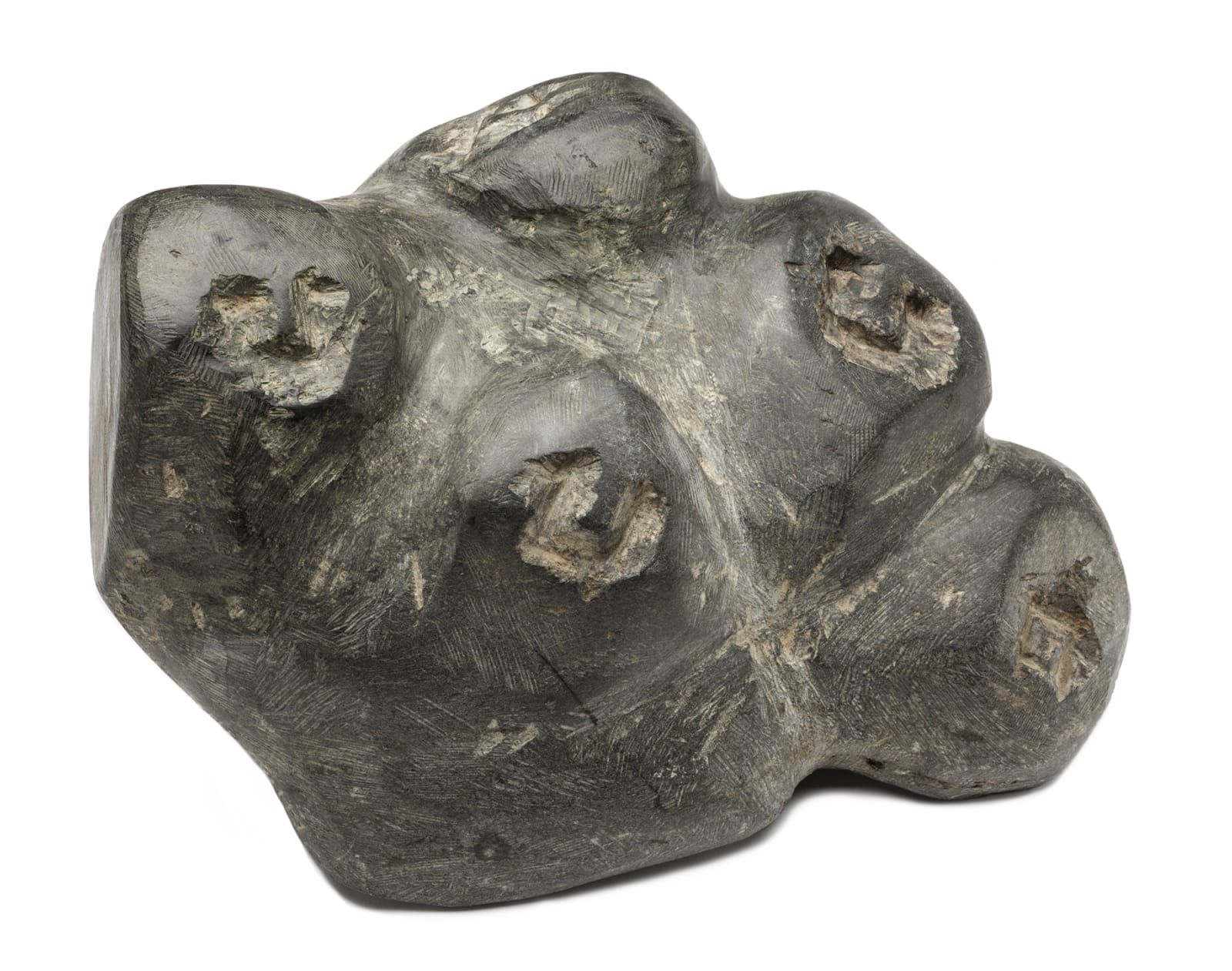 JOHN KAVIK (1897-1993) KANGIQLINIQ (RANKIN INLET), Cluster of Faces, 1970s