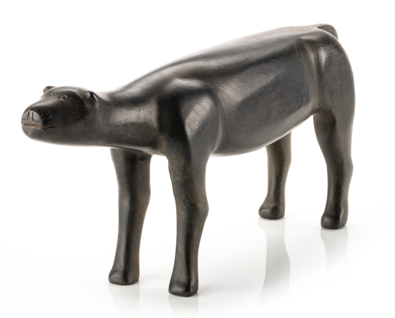 SOLOMONIE TIGULLARAQ (1924-2000) KANGIQTUGAAPIK (CLYDE RIVER), Wolf, c. 1964