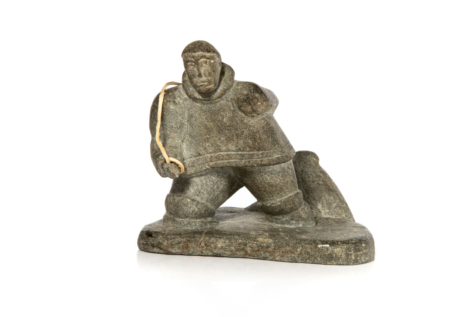 LUKASI QAVAVAUK (1932-) IVUJIVIK, Hunter Hauling Catch, late 1950s / early 1960s