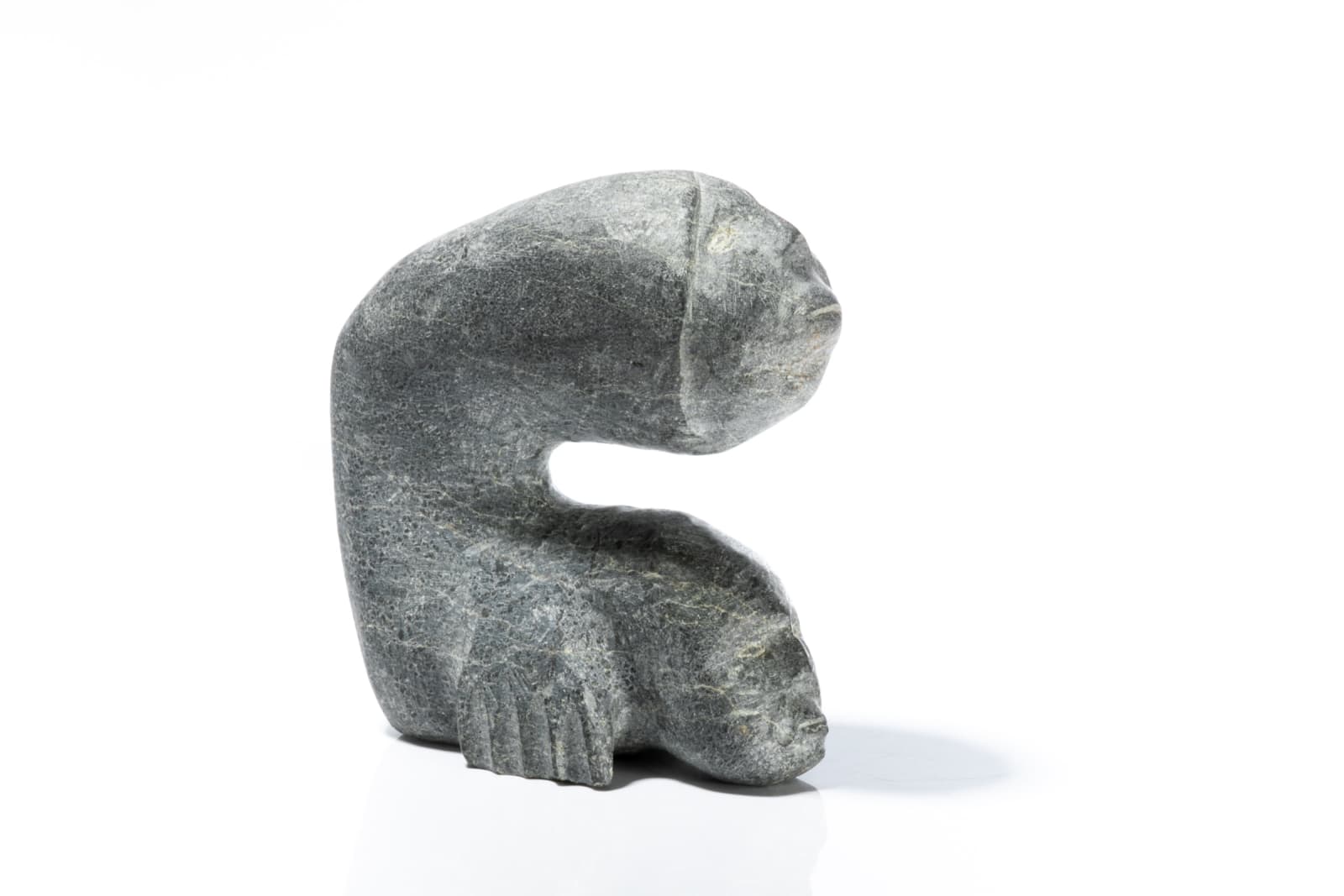 PETER SEVOGA (1940-2007) Qamani’tuaq (Baker Lake), Shaman / Fish Transformation, 1999