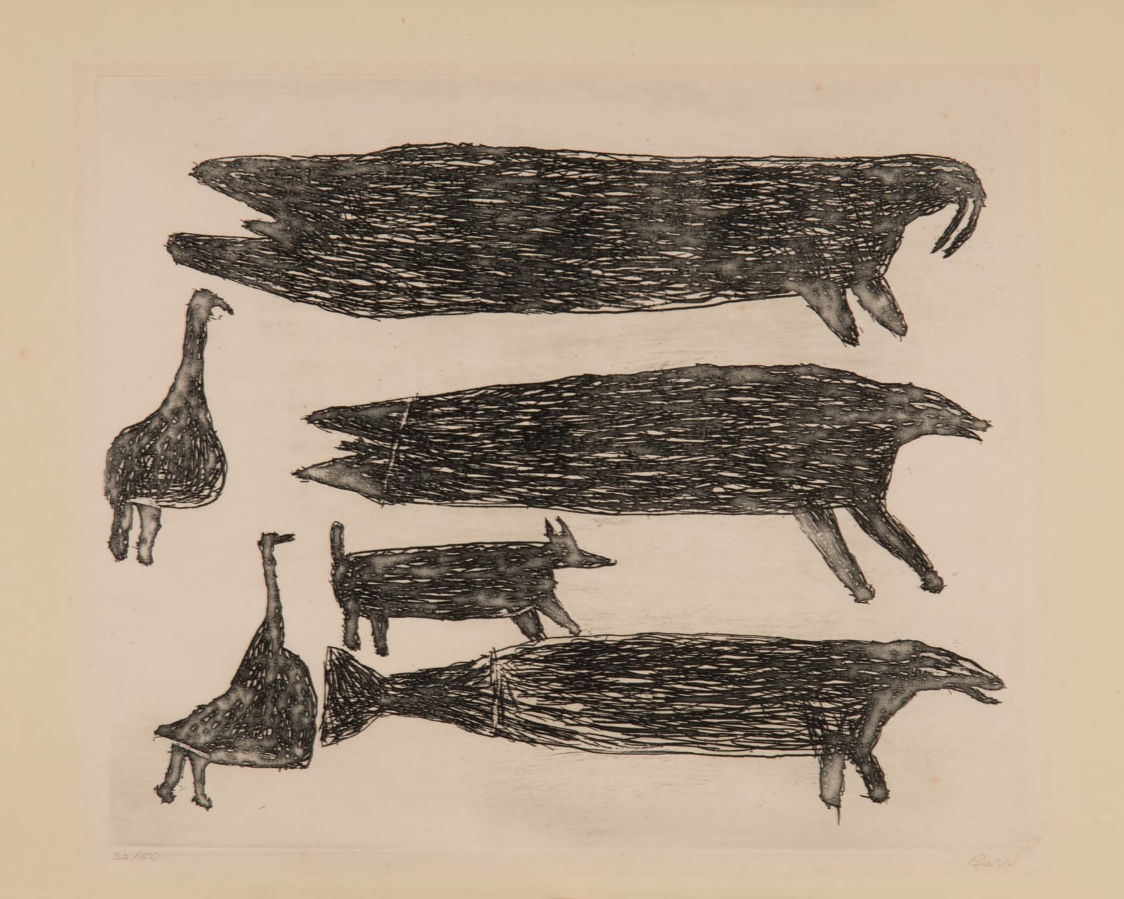 PARR (1893-1969) KINNGAIT (CAPE DORSET), Untitled #56, 1962 #56