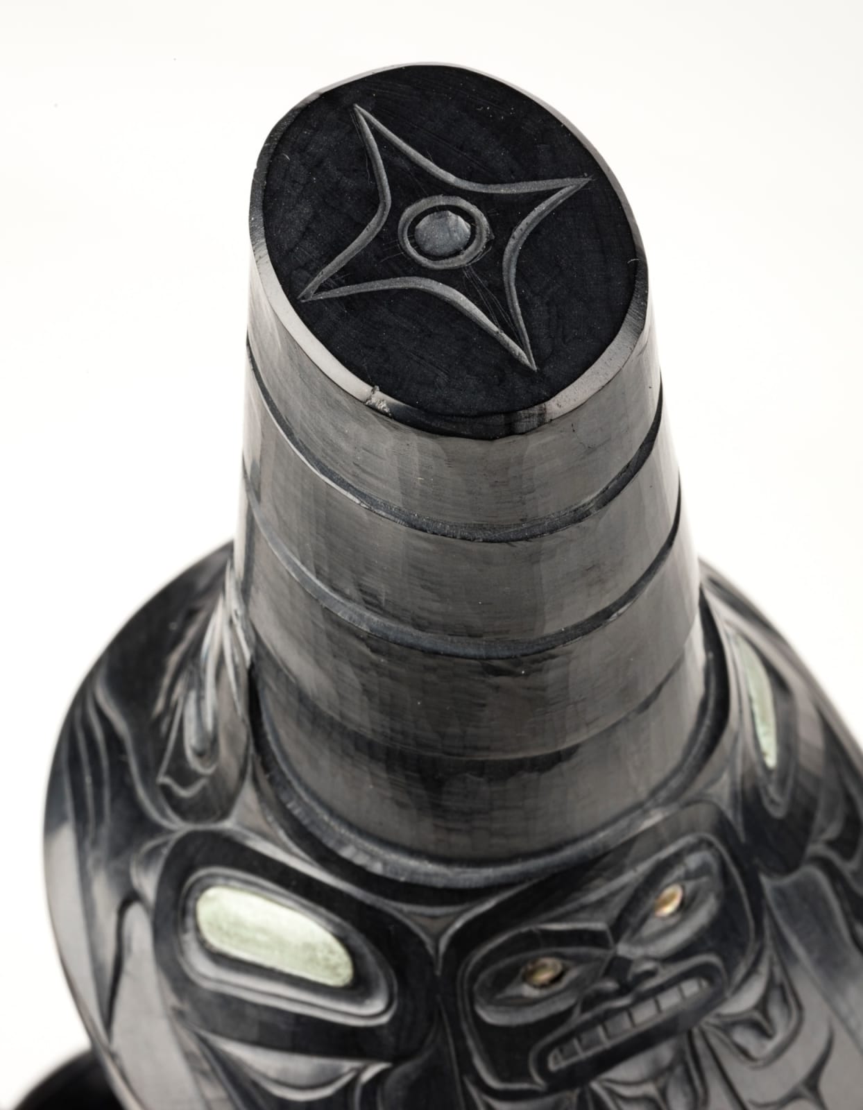 CHRISTIAN WHITE (1962-) OLD MASSET, HAIDA GWAII, Raven Chief, 2003