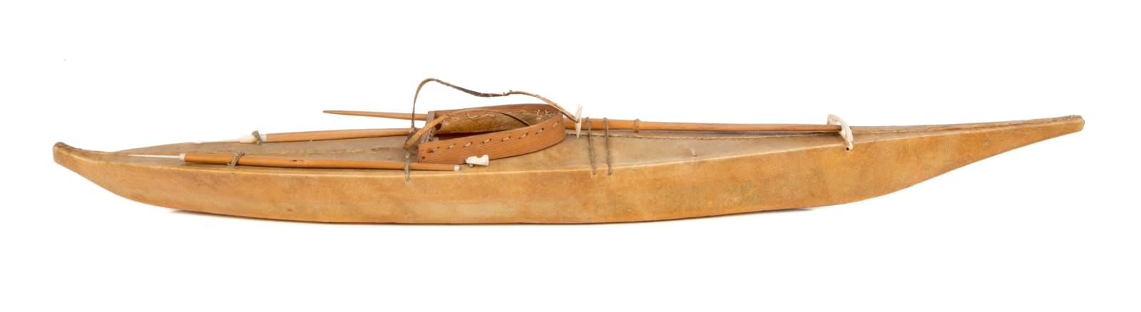 UNIDENTIFIED INUIT ARTIST, EASTERN CANADIAN ARCTIC, Model Kayak, c. late 1950s / early 1960s