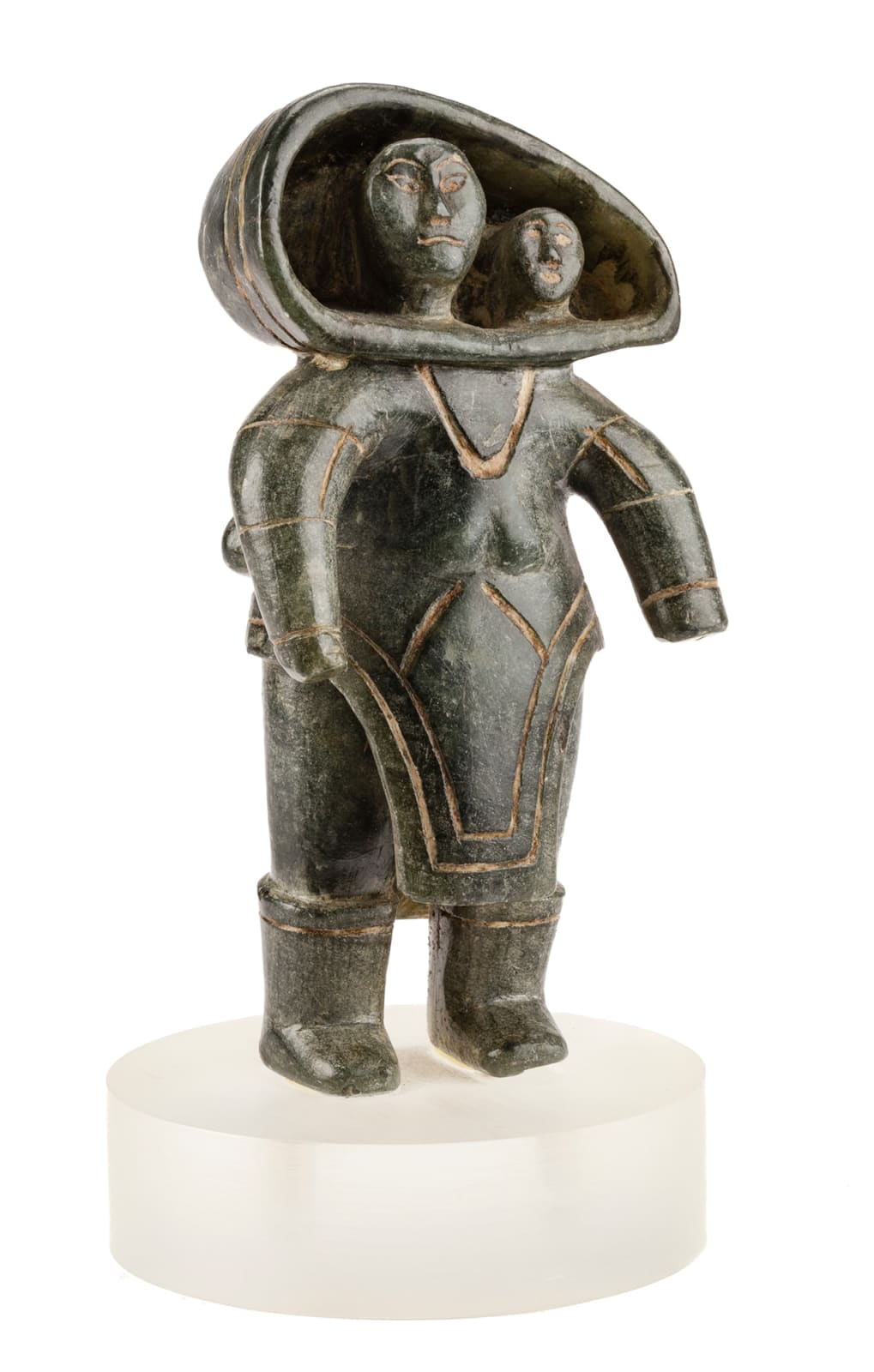 UNIDENTIFIED ARTIST, INUKJUAK (PORT HARRISON), Mother and Child , c. 1949-50