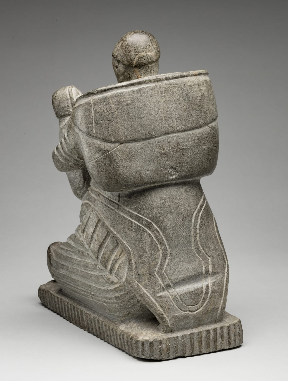 MARY IRQIQUQ SORUSILUK (1897-1966) SALLUIT (SUGLUK), Mother Nursing a Child, c. 1953-55