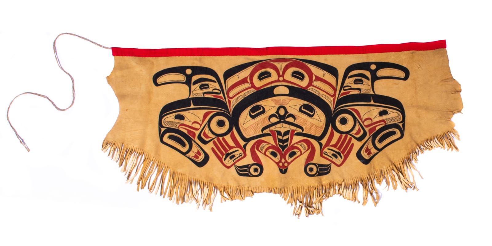 GLEN RABENA (1953-), HAIDA, HORNBY ISLAND, Dance Apron, 1979