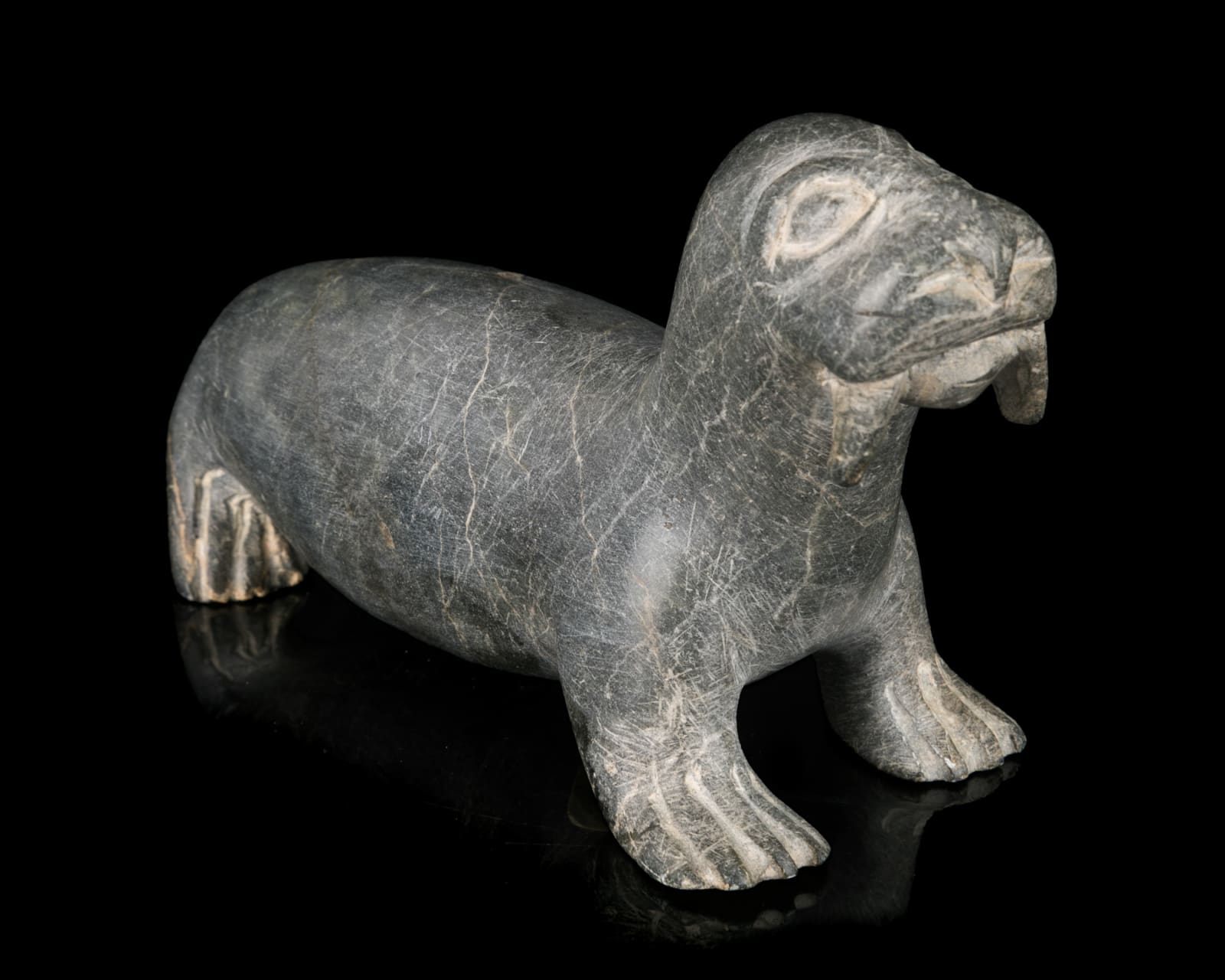 JOE TALIRUNILI (1893-1976) PUVIRNITUQ (POVUNGNITUK), Walrus, 1974