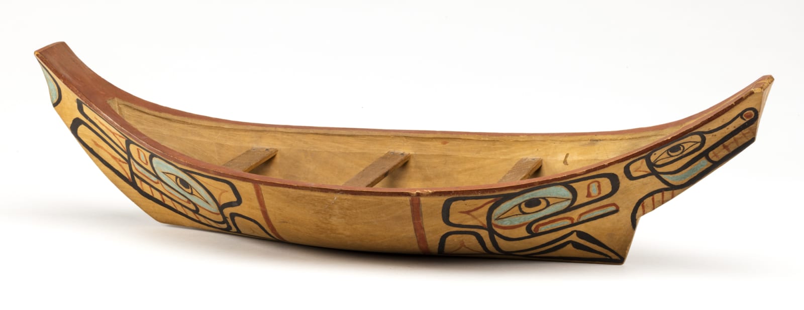 UNIDENTIFIED ARTIST, HAIDA, Model Canoe, c. 1890