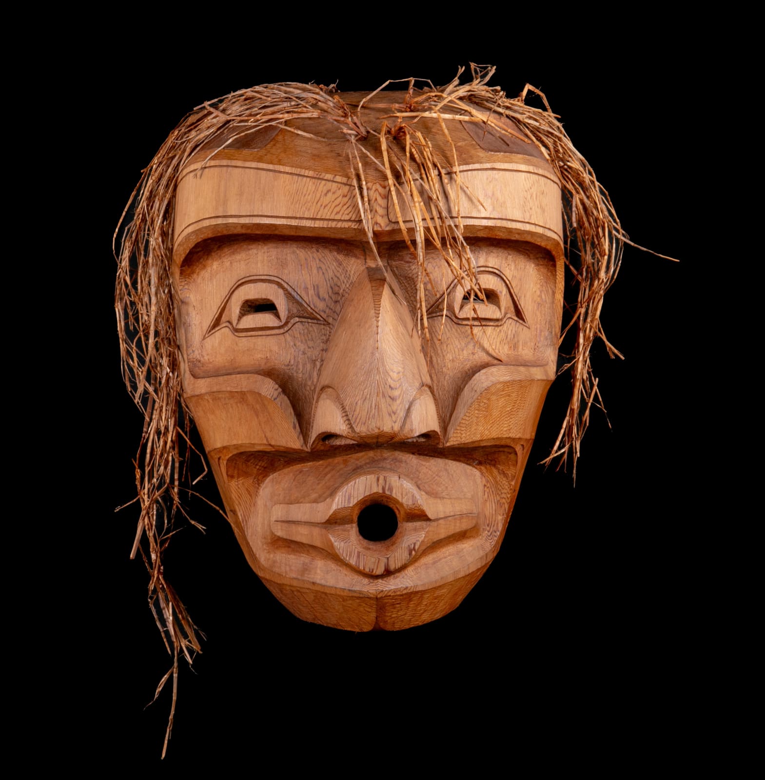 STANLEY “STAN” CLIFFORD HUNT (1954-) KWAKWA̱KA̱ʼWAKW, FORT RUPERT, B.C., Tsonokwa (Kwaguilth Wild Woman), c. early 2000s