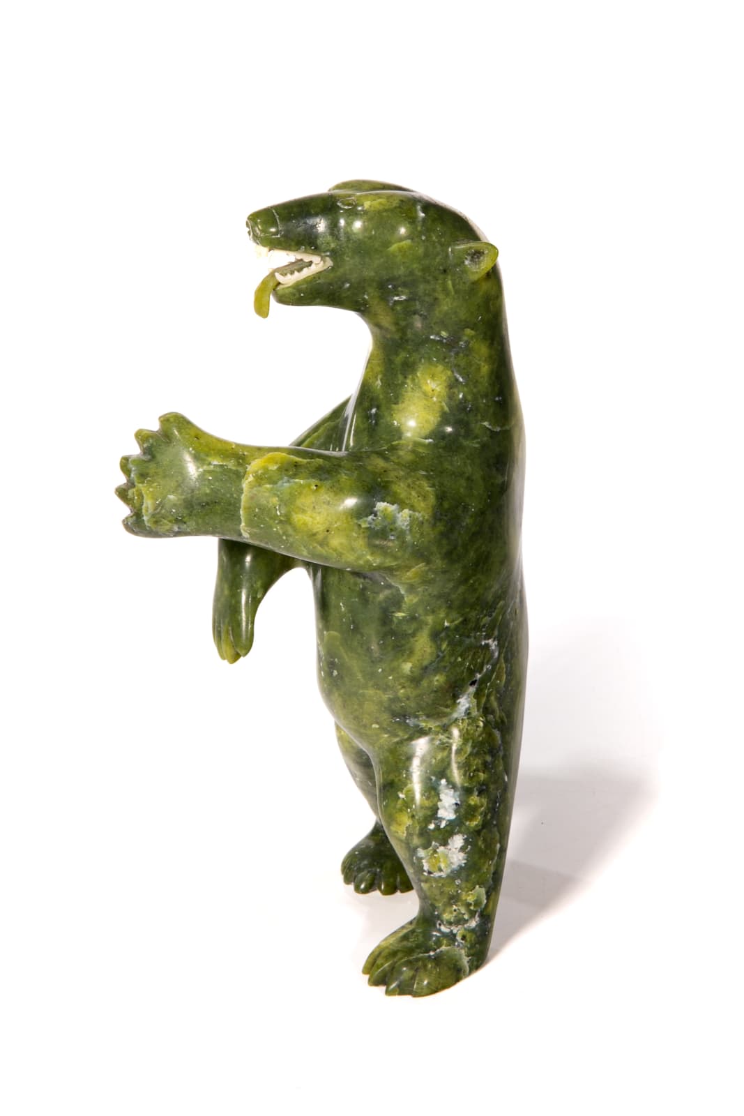 TOMMY TUKPANIE SR. (1936-2013) KINNGAIT (CAPE DORSET), Standing Bear with Lolling Tongue, 1980s