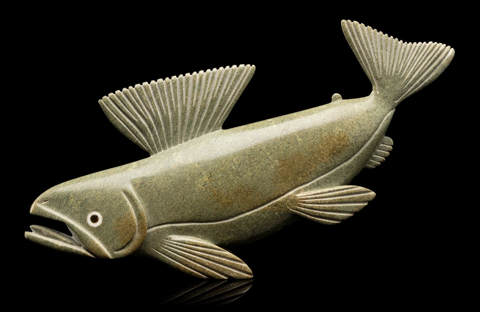 TOONOO SHARKY (1970-) KINNGAIT (CAPE DORSET), Fish, 1997