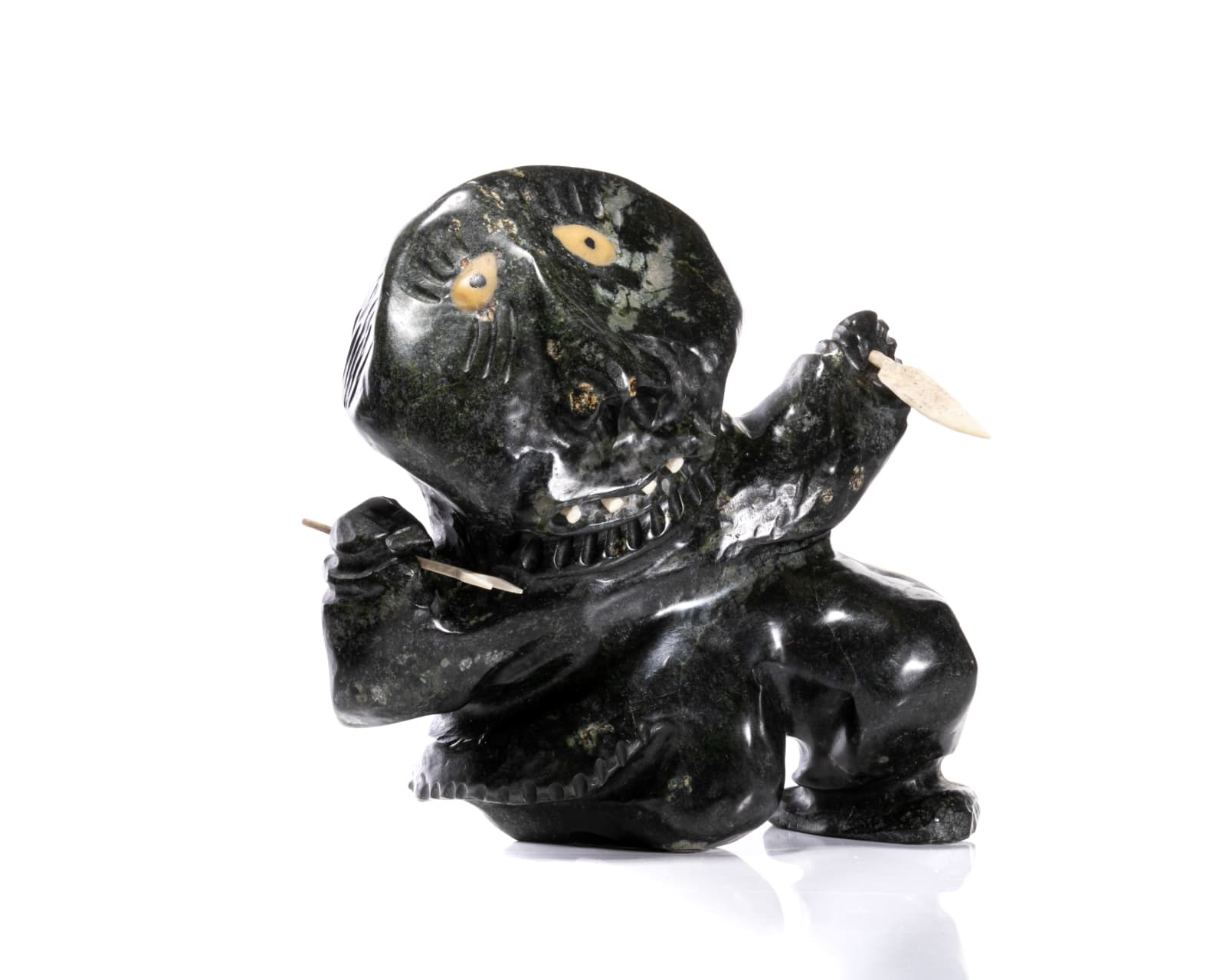 Attr.: URIASH PUQIQNAK (1946-) UQSUQTUUQ (GJOA HAVEN), Hunter