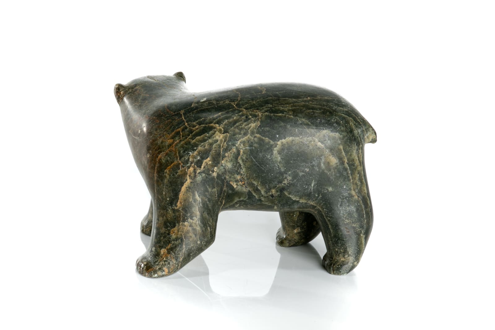 UNIDENTIFIED ARTIST, Probably INUKJUAK (PORT HARRISON), Wounded Polar Bear, early 1950s