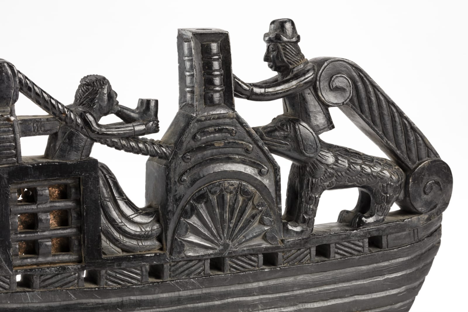 UNIDENTIFIED ARTIST, HAIDA, Ship Panel Pipe