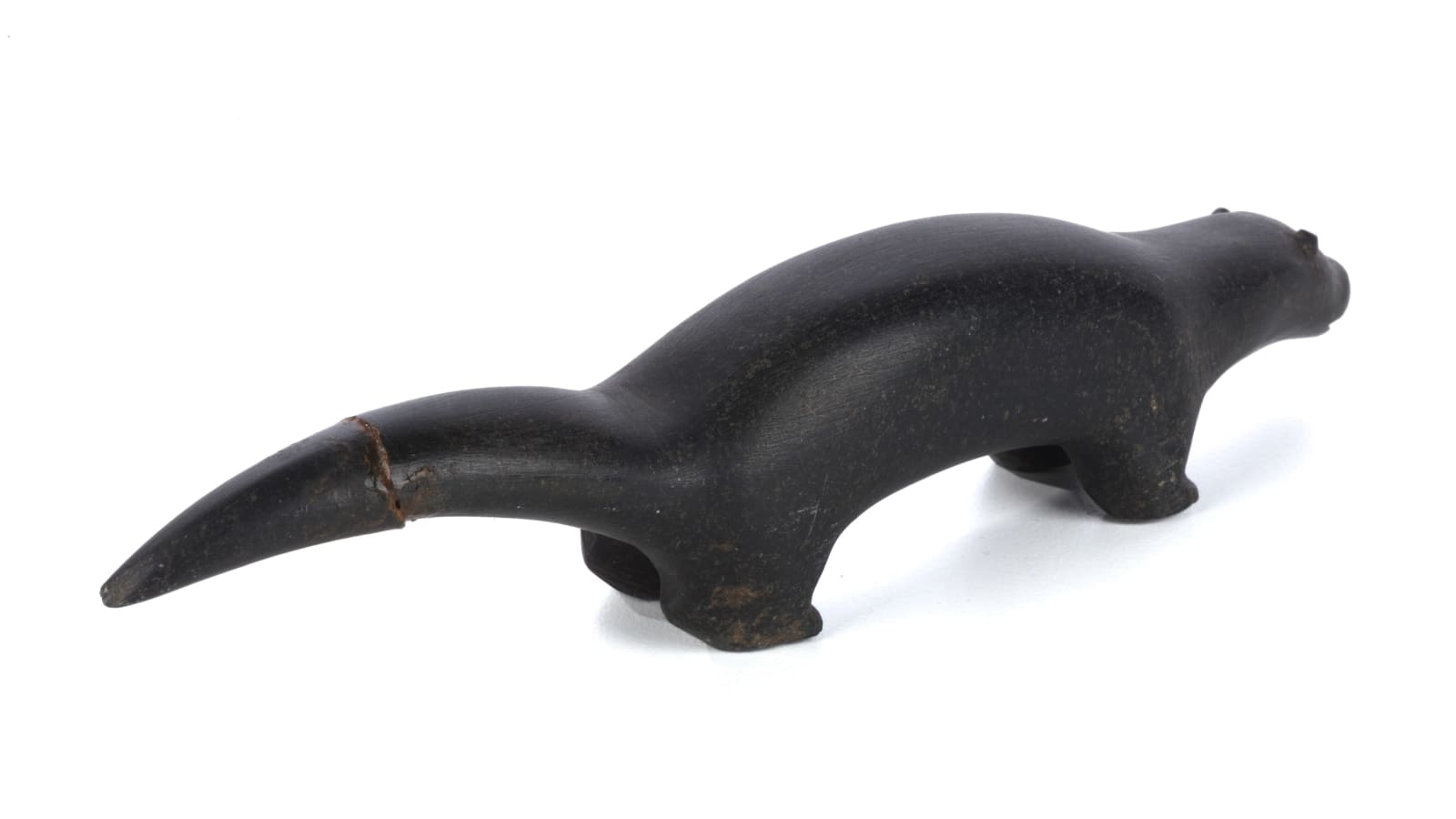 CONLUCY NAYOUMEALOOK (1891-1958) INUKJUAK (PORT HARRISON), Standing Otter, c. late 1950s