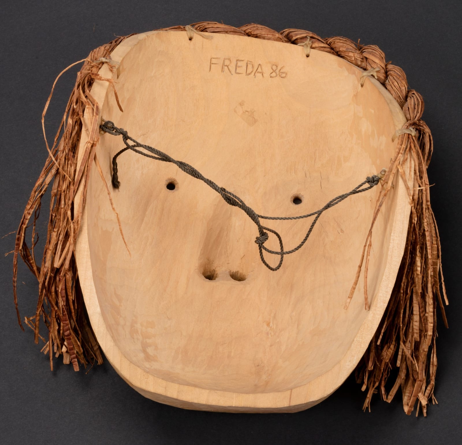 FREDA DIESING (1925-2002) HAIDA, PRINCE RUPERT, Portrait Mask, 1986