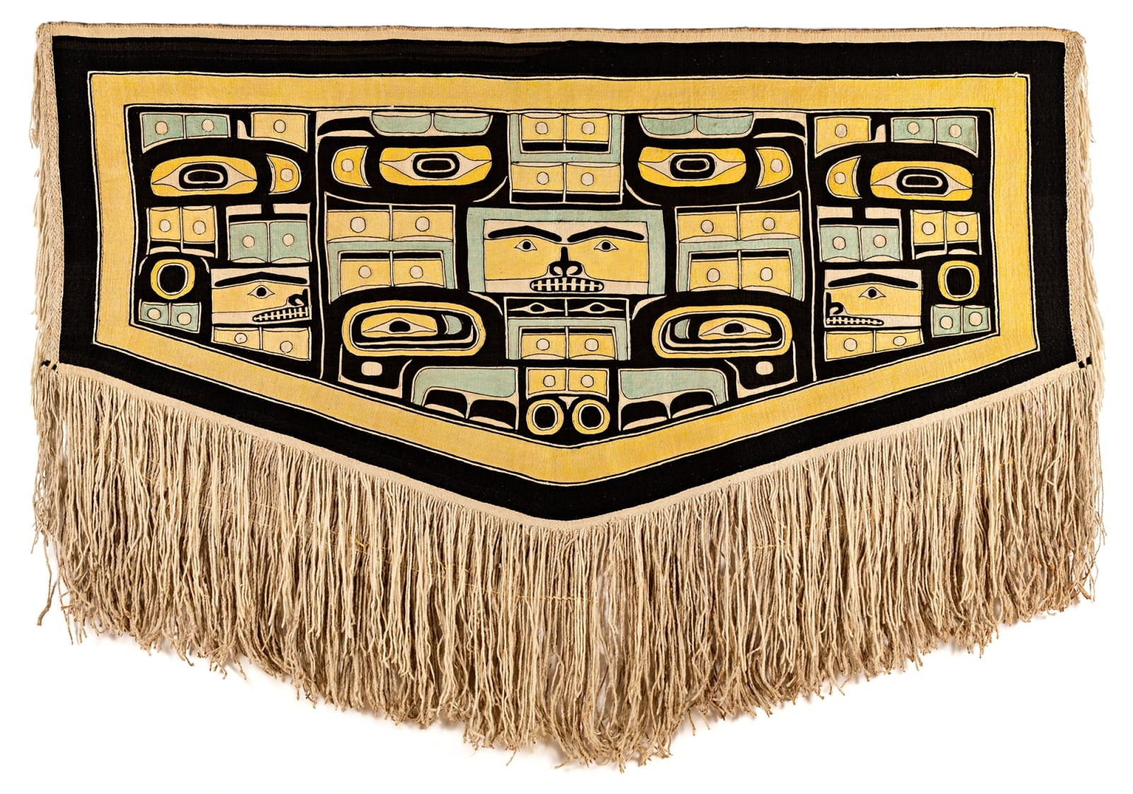 UNIDENTIFIED ARTIST, TLINGIT, CHILKAT KWAAN, Chilkat Robe, 1880-1900