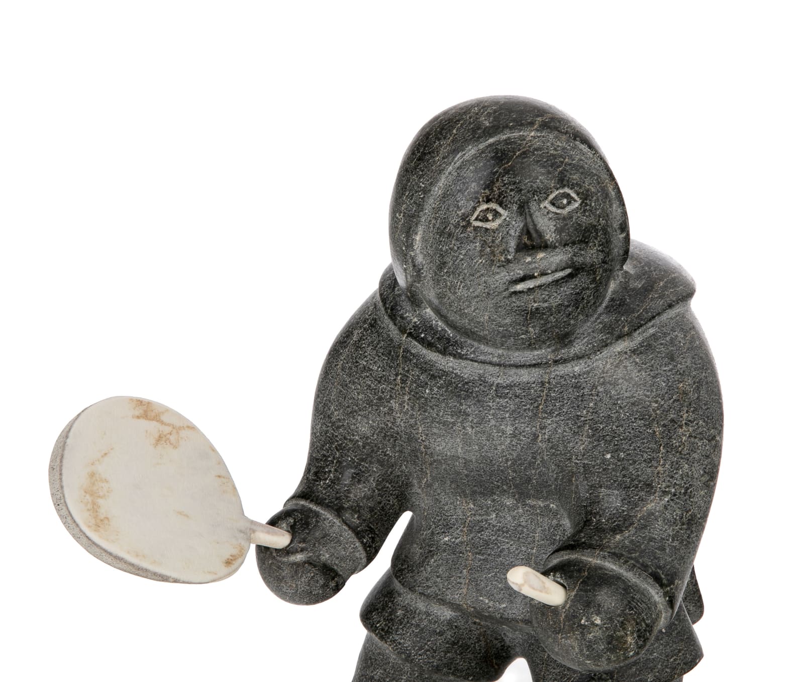 MATHEW AQIGAAQ (1940-2010) QAMANI'TUAQ (BAKER LAKE), Drum Dancer