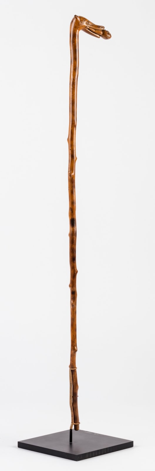 UNIDENTIFIED TLINGIT ARTIST, Walking Stick, c. 1870
