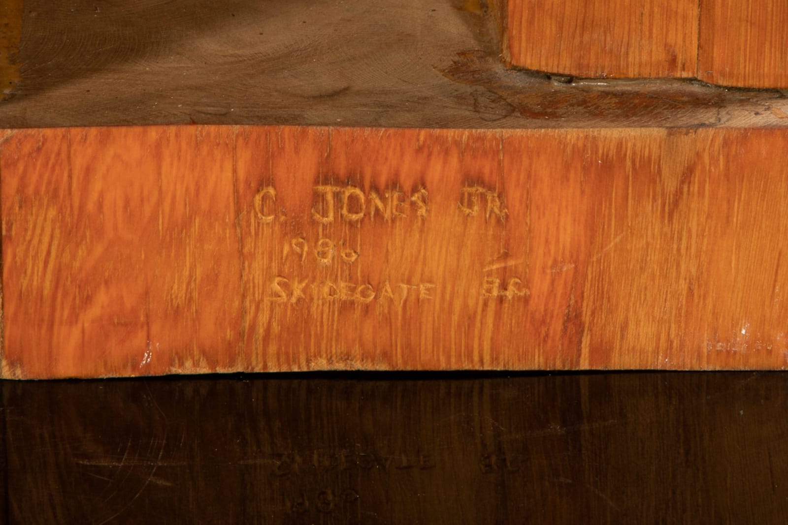 C. JONES JR., HAIDA, SKIDEGATE, B.C., Three Watchmen, 1986