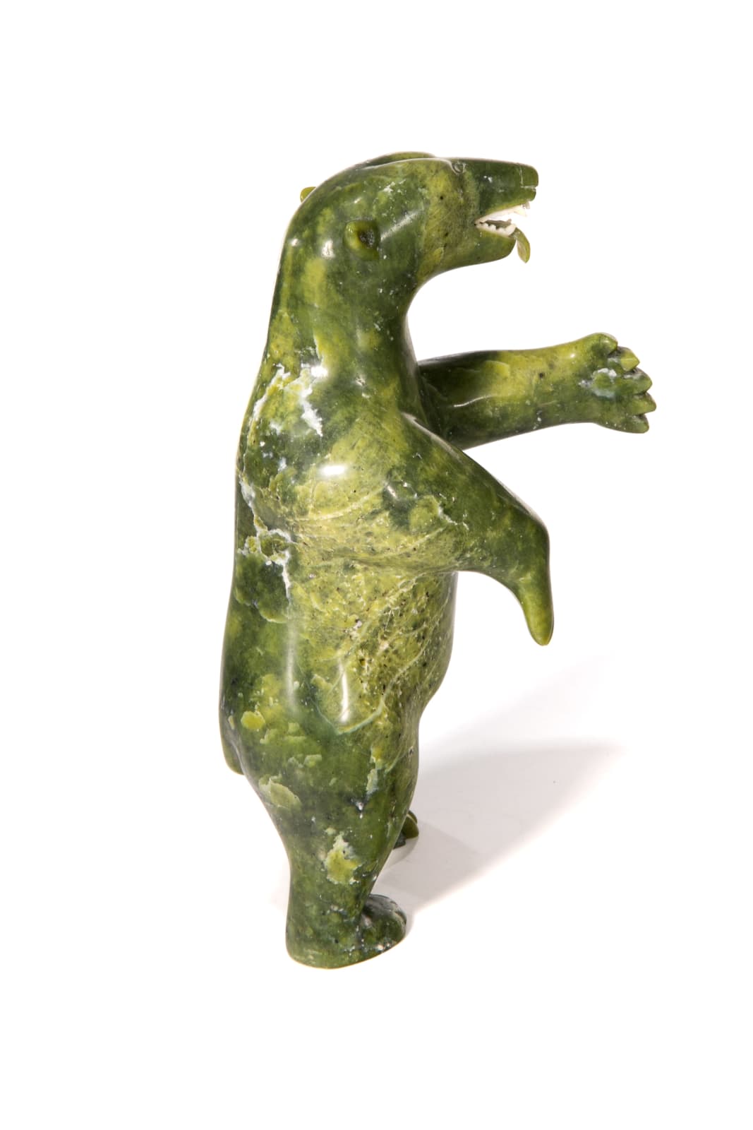 TOMMY TUKPANIE SR. (1936-2013) KINNGAIT (CAPE DORSET), Standing Bear with Lolling Tongue, 1980s