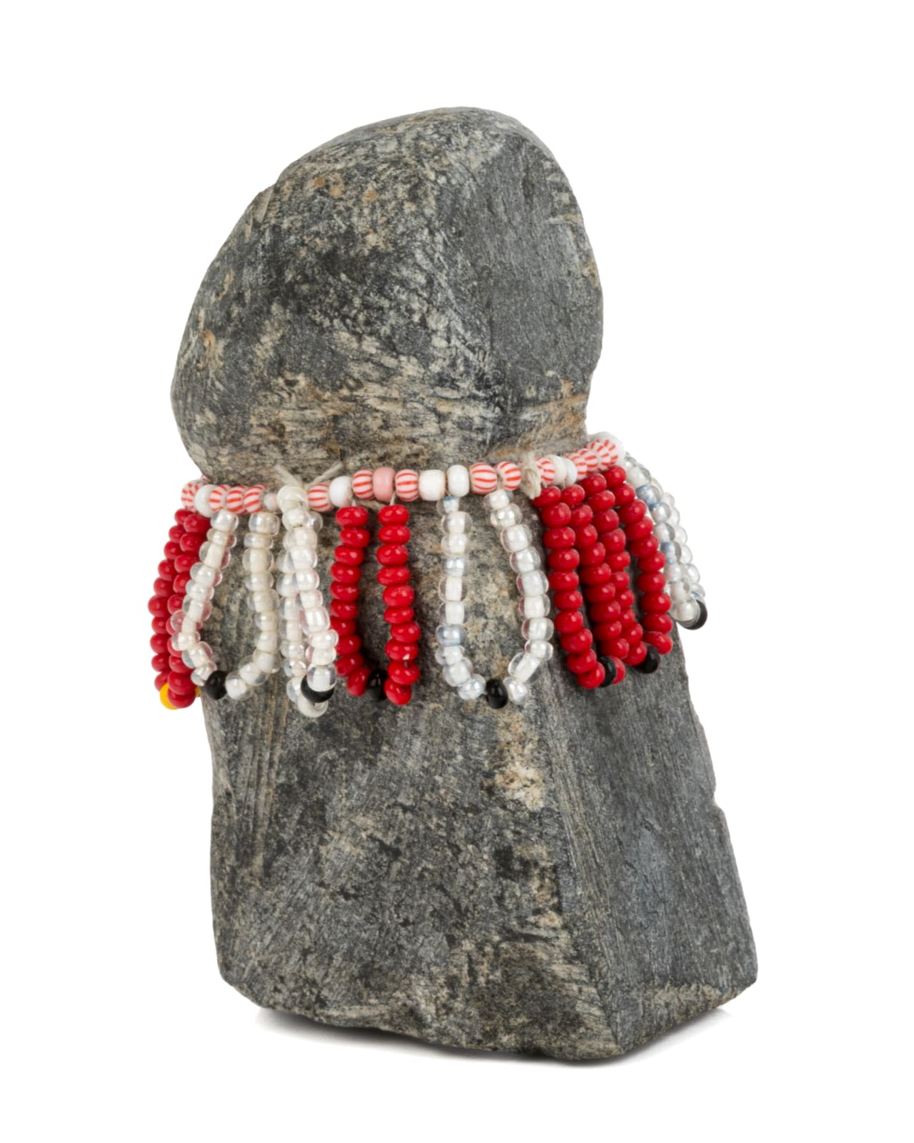 EVA TALOOKI ALIKTILUK (1927-1994) ARVIAT (ESKIMO POINT), Kneeling Woman in a Beaded Amautiq