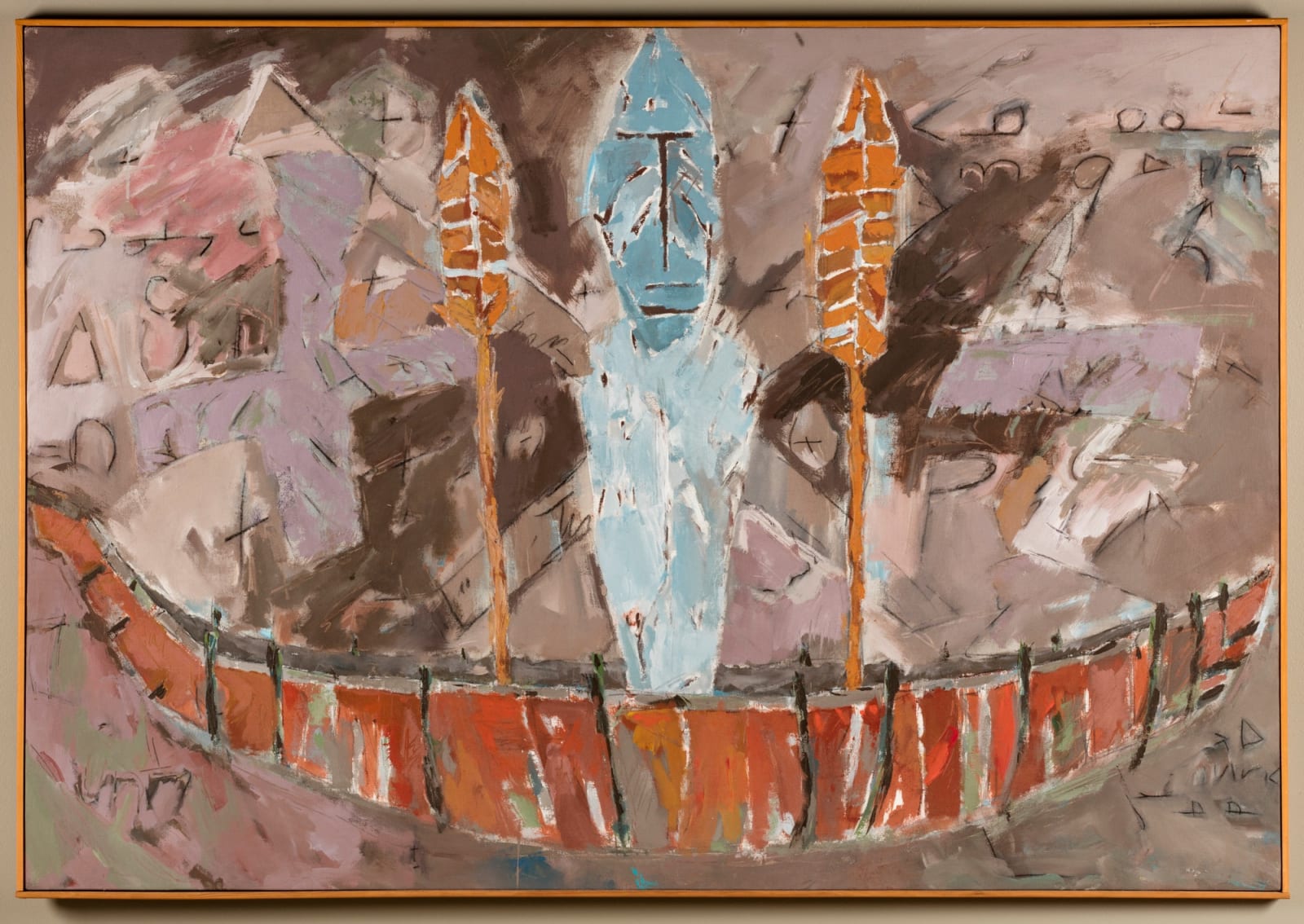 RICK RIVET (1949-) SAHTU-MÉTIS, AKLAVIK, NWT / ONTARIO, Journey #1, 1985