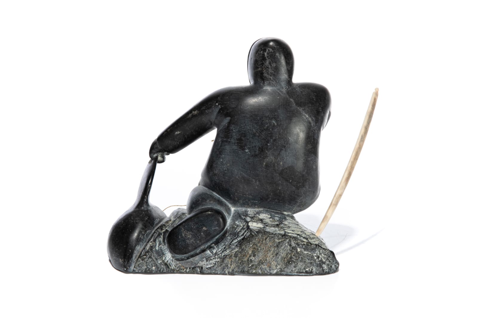 THOMASSIE TUKAI (1937-D) INUKJUAK (PORT HARRISON, Hunter with Catch, early 1960s