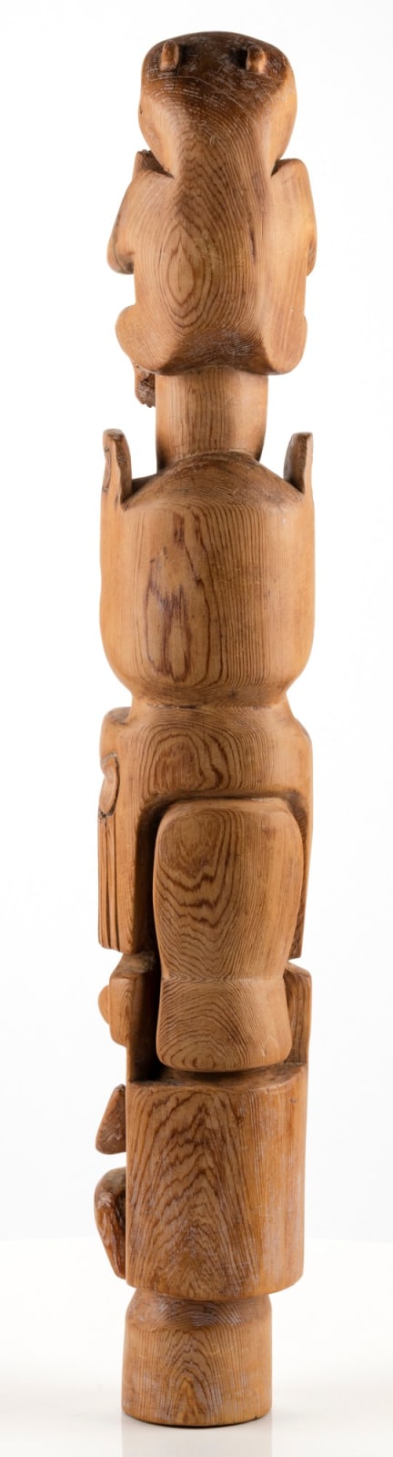 UNIDENTIFIED TLINGIT ARTIST, Model Totem Pole, c. 1890